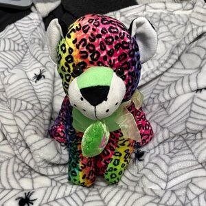 Colorful Leopard Print Plush Toy